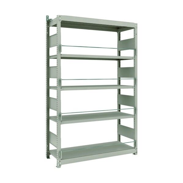 災害備蓄ラック M1.5型 5段単体 1160×445×1800 M1.5-DS6445 1点