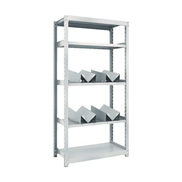 一斗缶ラック 5段 単体型