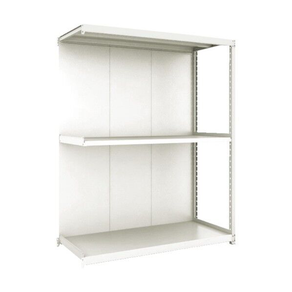 M2型軽中量ボルトレス棚 パネル付 3段 連結型