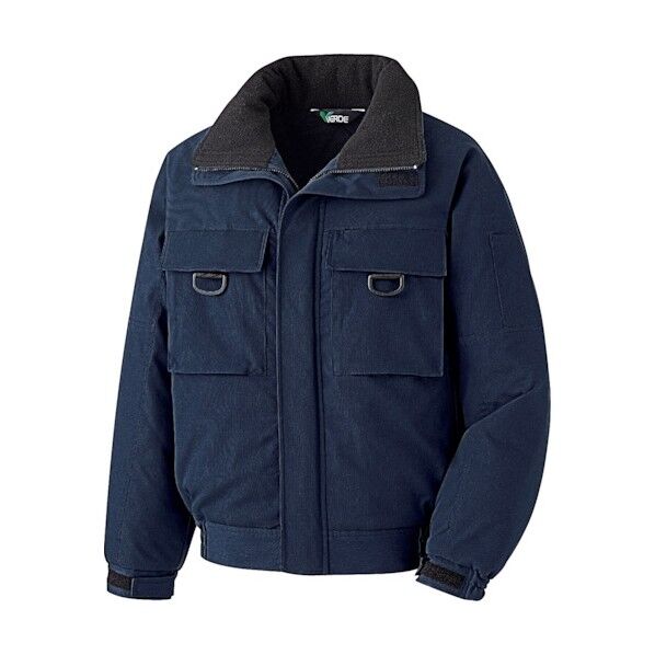 フルハーネス対応防寒着 M3237H上 ネイビー 4L M3237HUE-4L 1点