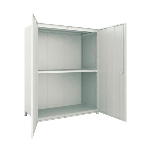 M2型軽中量ボルトレス棚 パネル・扉付 3段 単体型