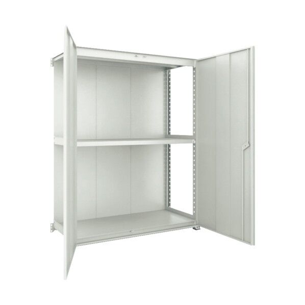 M3型中量ボルトレス棚 パネル・扉付 3段 連結型