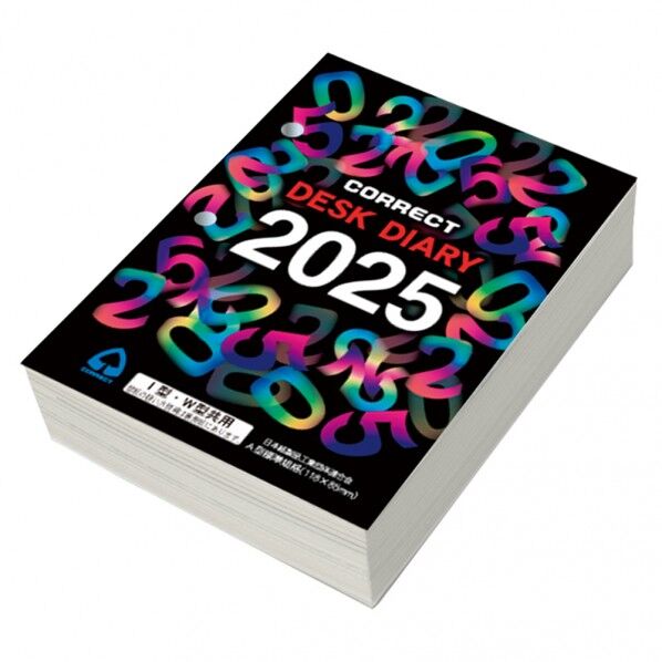 2025 卓上日記 替紙 118×85×27mm D-101 1冊...