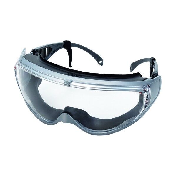 防曇ゴグル型保護メガネ(密閉型･メガネ併用可･傷と曇りに強いタイプ) M56G-H/VF-P 1点