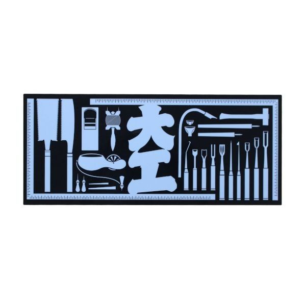 職人ステッカー大工60ミリ×140ミリ 097305 1