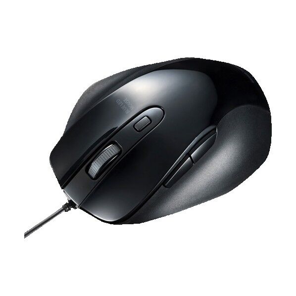 有線ブルーLEDマウス MA-BL123BK