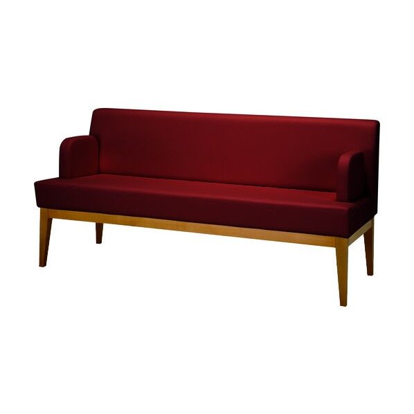 ロビーチェア 背付き MBC-1562WD-2H-LBU2 1点