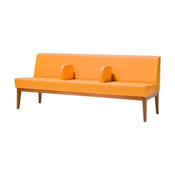 ロビーチェア 背付き MBC-1862WD-2HS-ROU5 1点