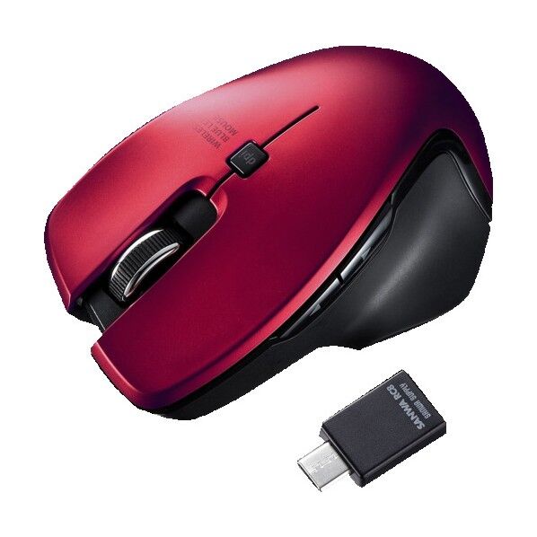 Type-Cワイヤレスマウス MA-WBLC127R 1点