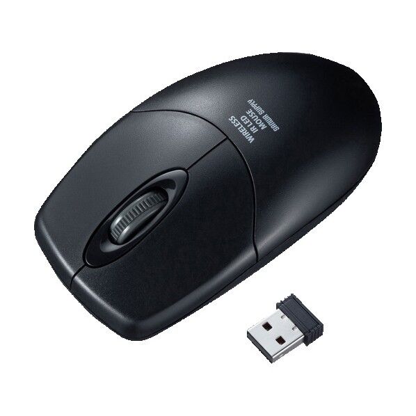 ワイヤレス静音防水マウス