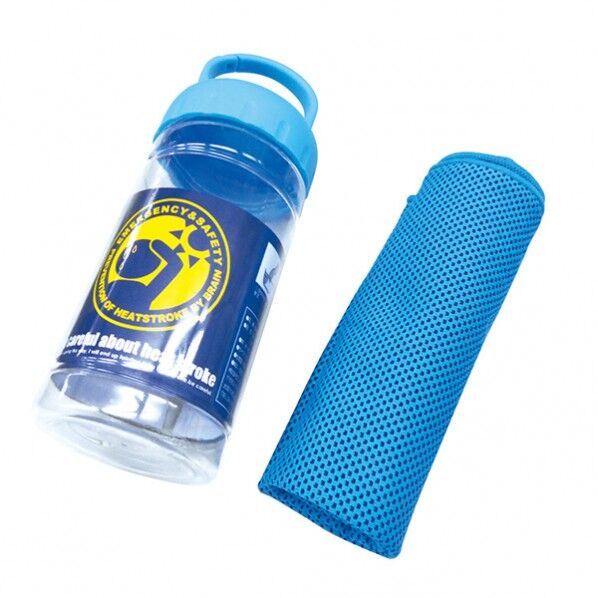 涼感タオル(カラビナボトル入)