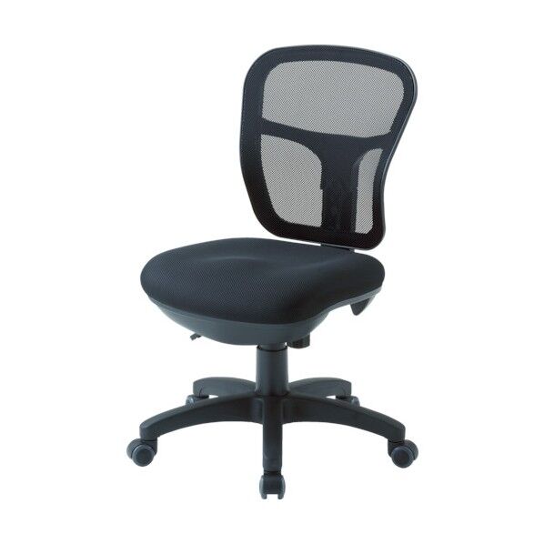 メッシュチェア 肘なしタイプ