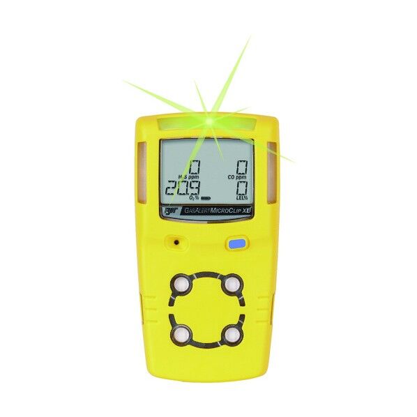 マルチガス検知器 BW マイクロクリップ 保証期間2年 MCXL-XWHM-Y-NA 1点