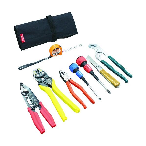 マーベル 電気工事士技能試験工具7点セット+VAストリッパー 巻き式タイプ