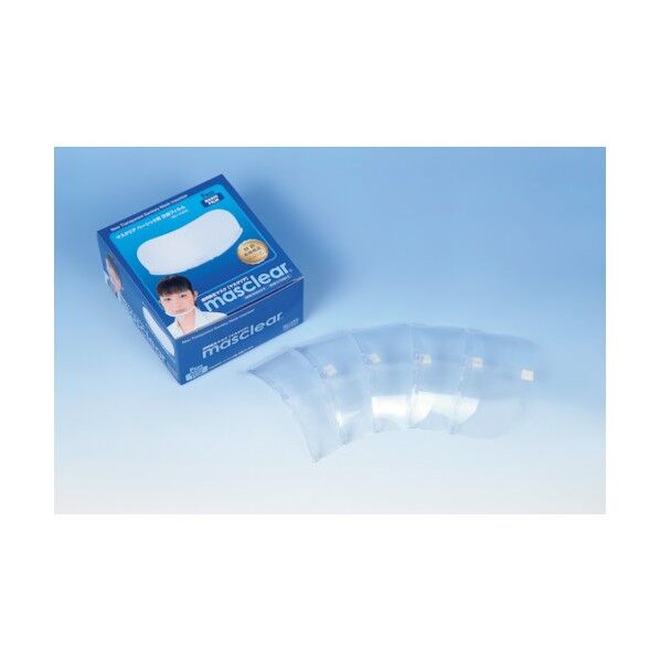 ム-ヴ・オン 透明衛生マスク マスクリアベーシック用交換フィルム (5枚入)
