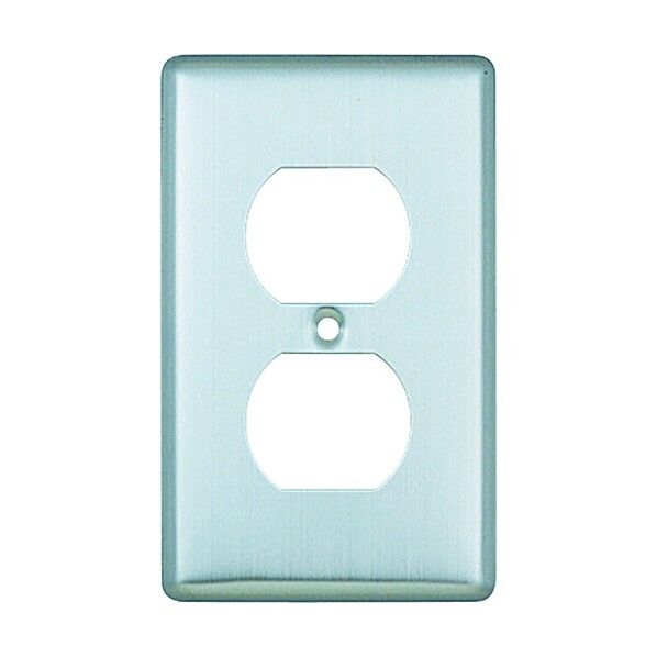 新金属プレート埋込コンセント用