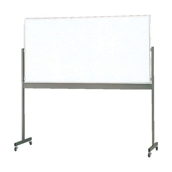 片面移動ボード(スチール製ホワイトボード) 白暗線付