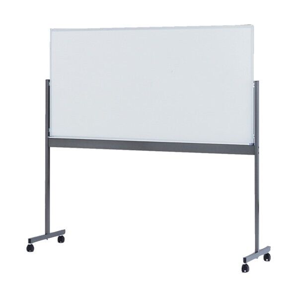 片面移動ボード(スチール製ホワイトボード) 無地