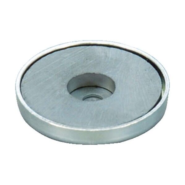 キャップ付フェライト磁石 丸形・穴あり