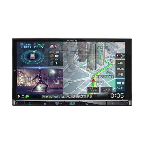 7インチナビゲーション MDV-M809HD 1点