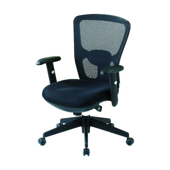 オフィスチェアMC-5A背面メッシュタイプ肘付