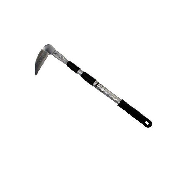 3段伸縮式 ステンレス製 便利小鎌 シルバー/ブラック 48x14.5x4 720115 1本