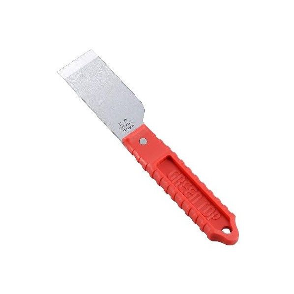 ステンレス製カラーハンドル皮スキ36mm 全長:215mm 刃巾:36mm #570 1