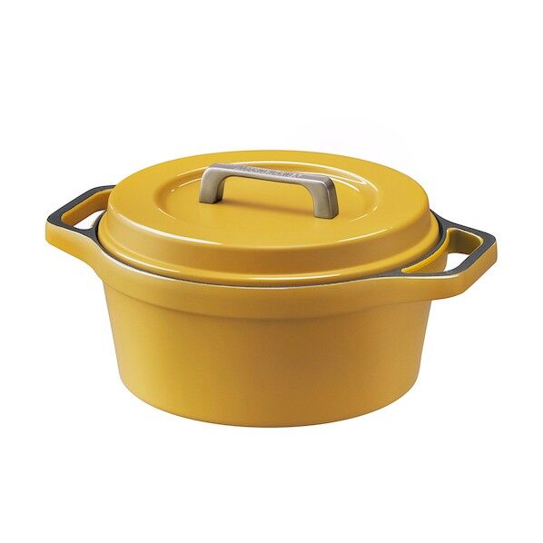 100470 無加水鍋 COTOCO サフランイエロー MKSN-S20-Y 1点
