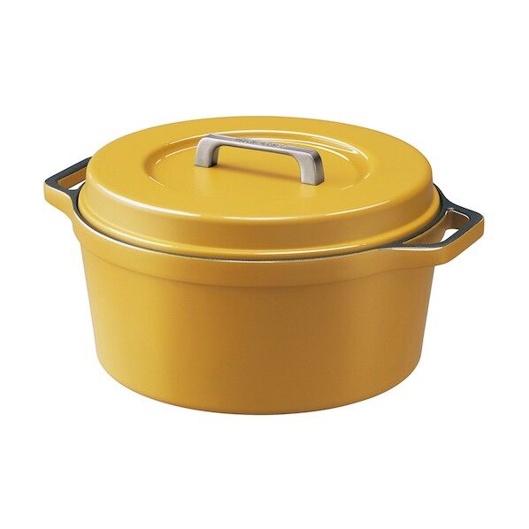 100478 無加水鍋 COTOCO サフランイエロー MKSN-S26-Y 1点