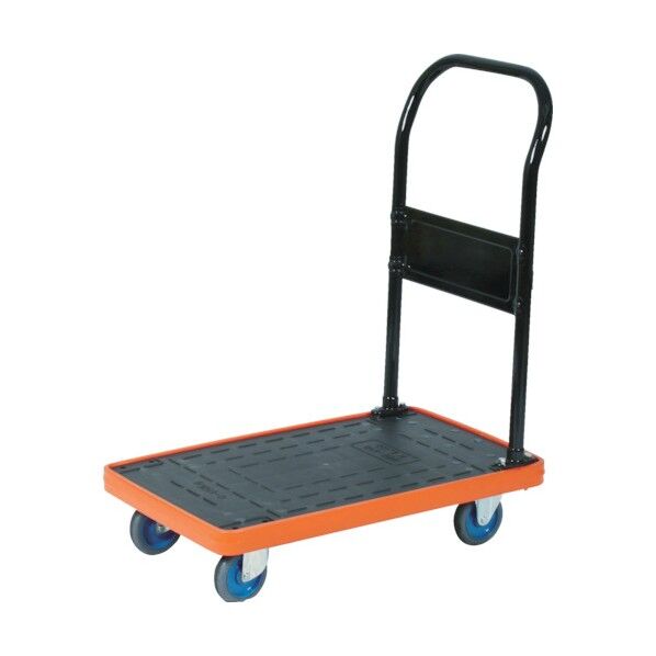 MKP 樹脂製運搬車 (エアーキャスター) 固定ハンドル