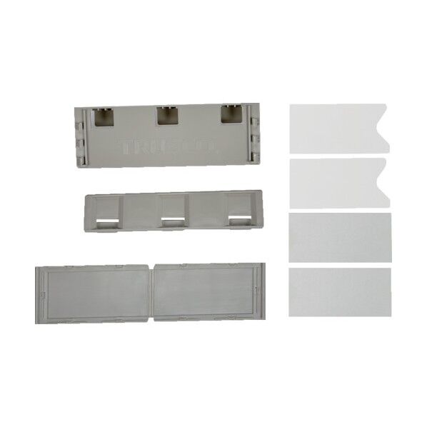 ボルトレス棚用差込銘板 ネオグレー M-MAI-NG 1個