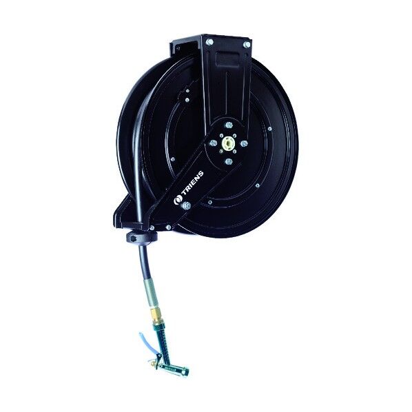 スチール製 水用ホースリール ガン付 1/2×15m MMW-415A 1点