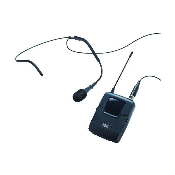 ※法人専用品※サンワサプライ ワイヤレスヘッドマイク(MM-SPAMP4/7用) MM-SPAMP4WHS 1点...
