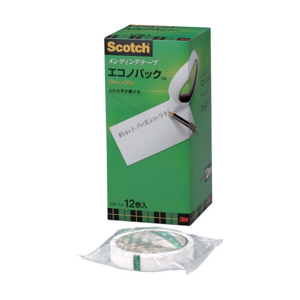メンディングテープスコッチ(R) MP-18 8-219-07 12巻