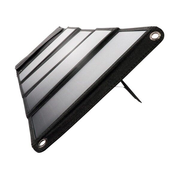 太陽の力で発電 USBソーラーパネル 防災にもアウトドアにも MOT-SOLAR24 1点