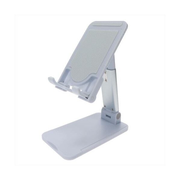 タブレット13インチまでサイズに合わせて調節可能 スライド可動式スタンド MOT-SPSTD05S-BL 1点