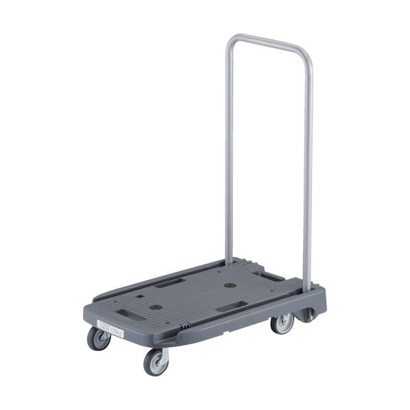 樹脂台車 こまわり君 省音G車輪 600X390 アーセナルグレー 樹脂ストッパー付 MP-6039N2-DG-JS 1点