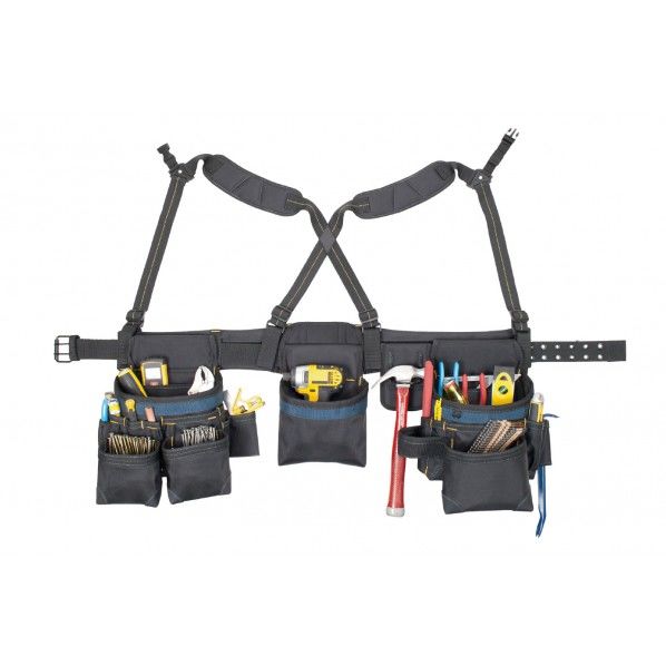 ポリエステル・ナイロン製 腰袋両側ベルト(ベルト付き) AP-2617 1点