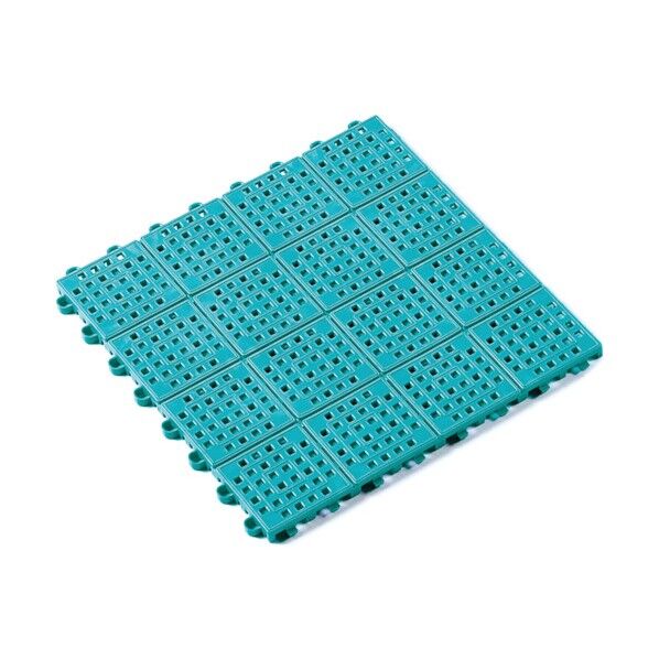タッチマットII 300×300mm 緑 312 x 311 x 15 mm MR-064-176-1 1点.