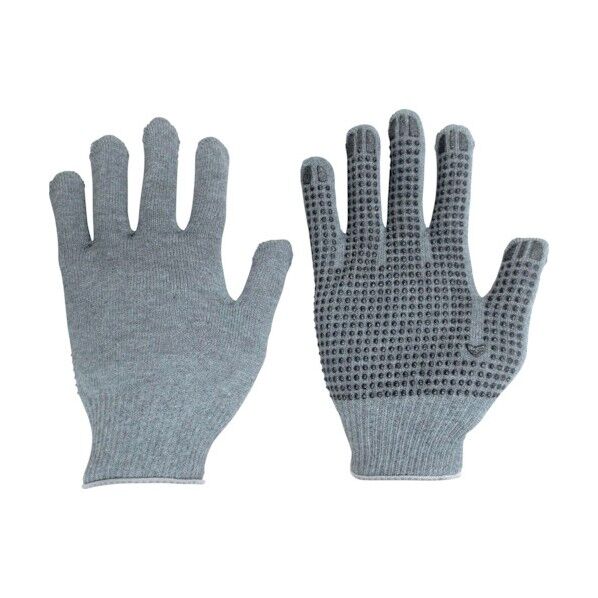 接触感染予防手袋 MS135 グレー ボツ付タイプ M MS135-GY-M 1点