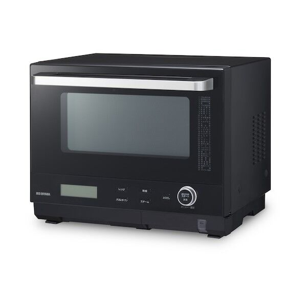 アイリスオーヤマ 518152 30Lタンク式スチームオーブンレンジ ブラック MS-F3001-B 1点