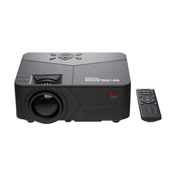 ワイヤレス LED PROJECTOR3 ブラック MS-PJHD03-BK 1点
