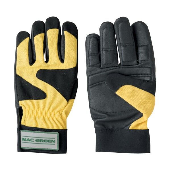 マックス 振動軽減手袋 (天然皮革) 快振くん Mサイズ MT889-M 1点...