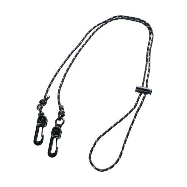 トラスコ(TRUSCO) マスクストラップ 黒 MSSP 1点...