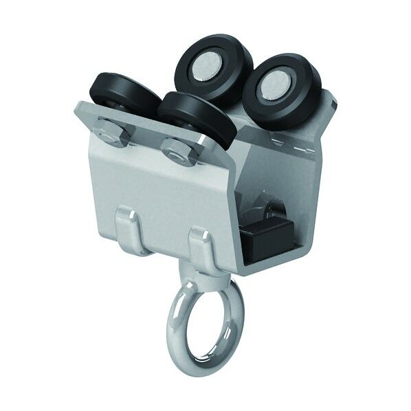 各種器具・電動ツール吊リ下ゲ用部品 三次元パイプレール マテハン用複車