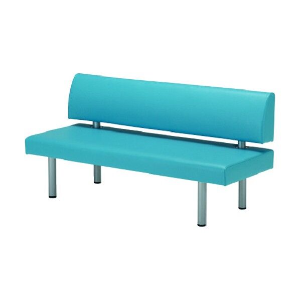 ロビーチェア 背付き MWC-125A-BLT4 1点