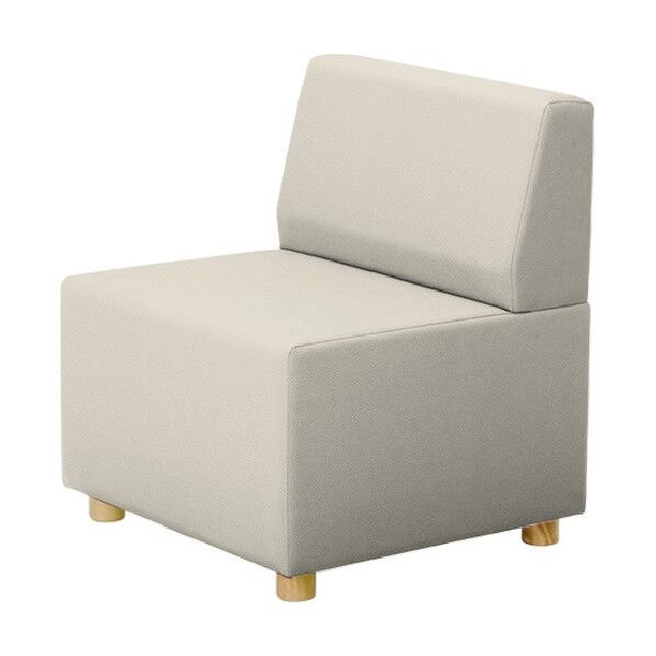 ロビーチェア 背付き MWC-1B-LGRUO 1点