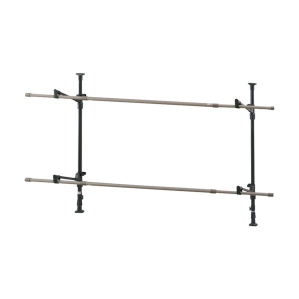 木目調窓枠物干し ブラック MW-W190N 1点