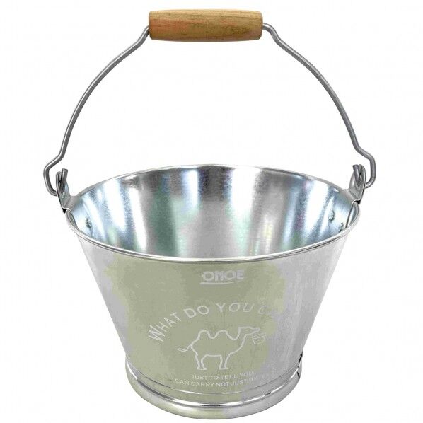 イラスト入バケツ 特1号 ホワイト