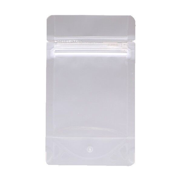 セイニチ 「ラミジップ」簡単開封ナイロンタイプ 100×80+25 チャック上35+チャック下100×袋巾80(ガゼット巾25)mm MY-8 50枚